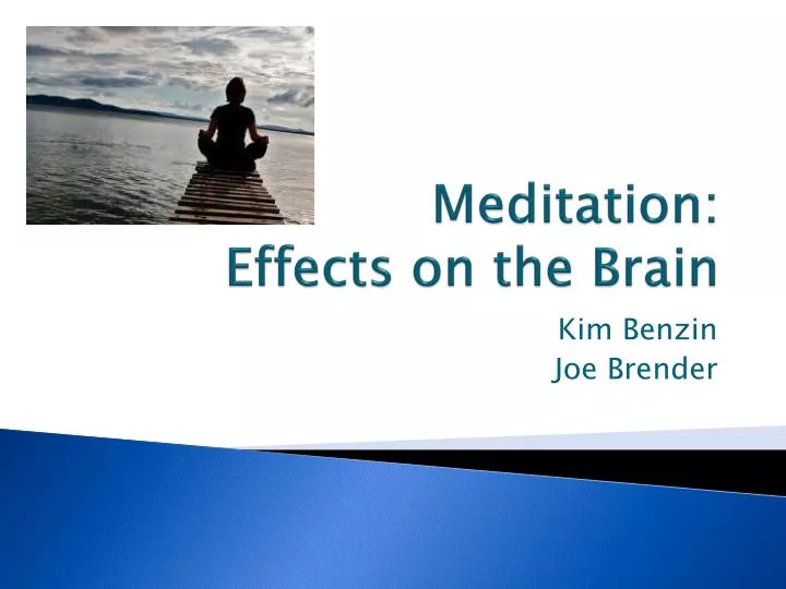 meditation effects on the brain