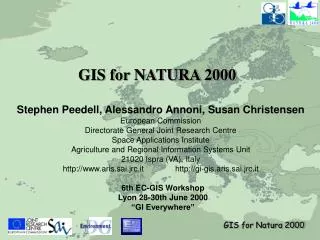 GIS for NATURA 2000