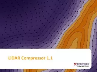LiDAR Compressor 1.1