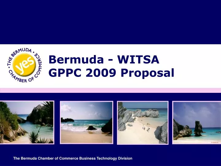 bermuda witsa gppc 2009 proposal