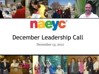 December Leadership Call