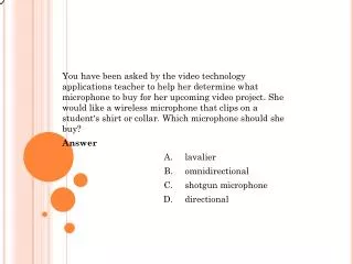 Question Which of the following situations is both an effective and an equitable way to include computers in a school c