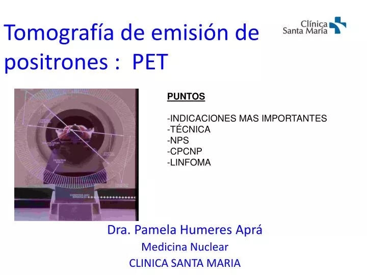 tomograf a de emisi n de positrones pet