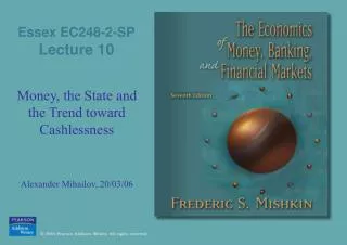 Essex EC248-2-SP Lecture 10