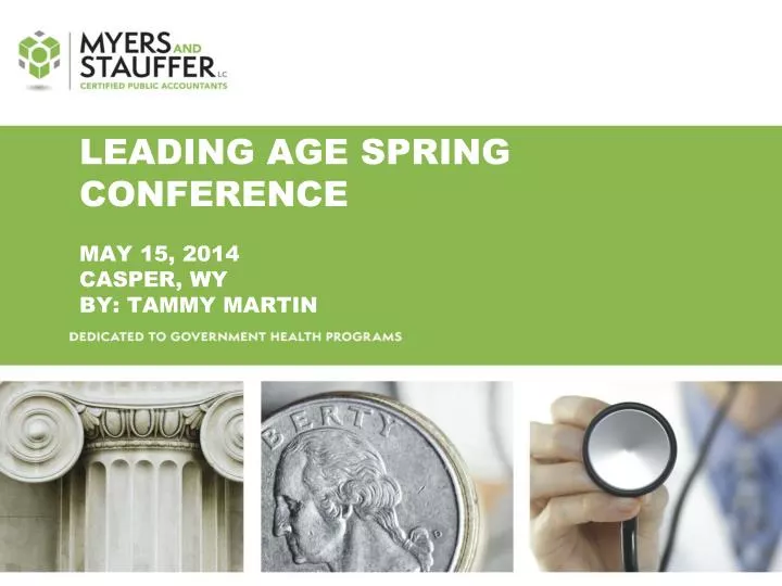 leading age spring conference may 15 2014 casper wy by tammy martin