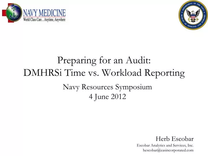 preparing for an audit dmhrsi time vs workload reporting