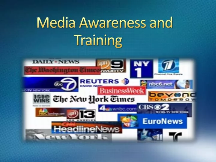 media awareness and training