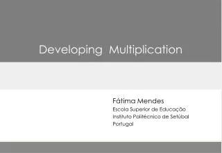 Fátima Mendes Escola Superior de Educação Instituto Politécnico de Setúbal Portugal