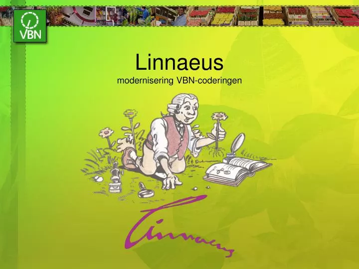 linnaeus modernisering vbn coderingen