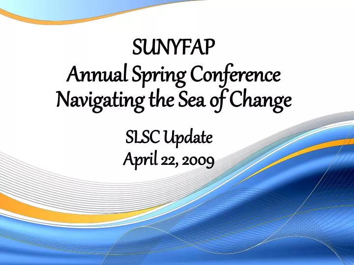 slsc update april 22 2009