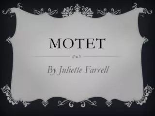 Motet