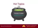 Impacts of the 2013 Federal Shutdown on University of Minnesota Research and Proposals - slide 1