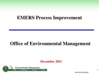 EMERS Process Improvement