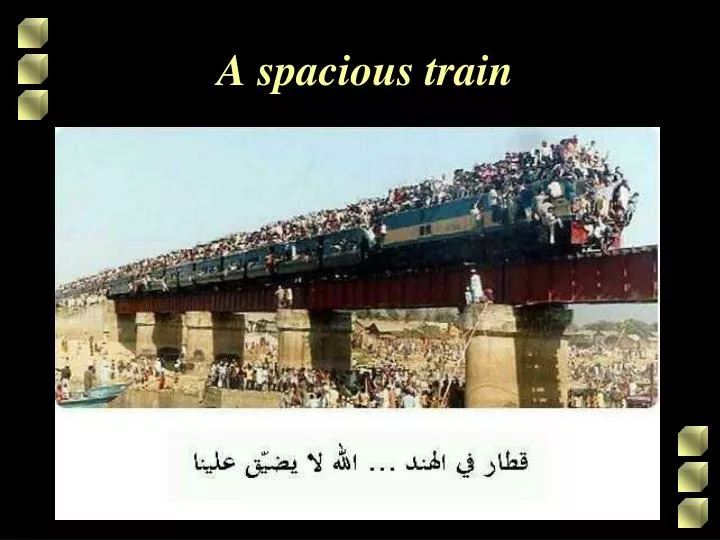 a spacious train