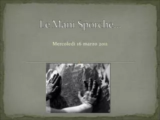 mercoled 16 marzo 2011