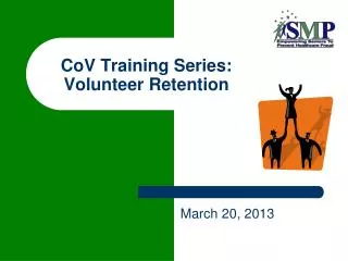 CoV Training Series: Volunteer Retention