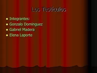 los test culos