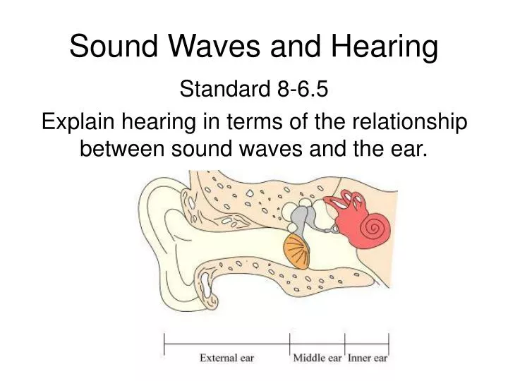 sound waves and hearing