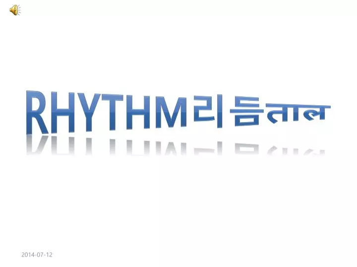 rhythm