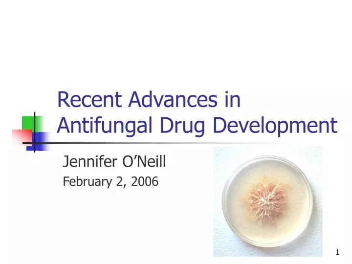 recent advances in antifungal drug development