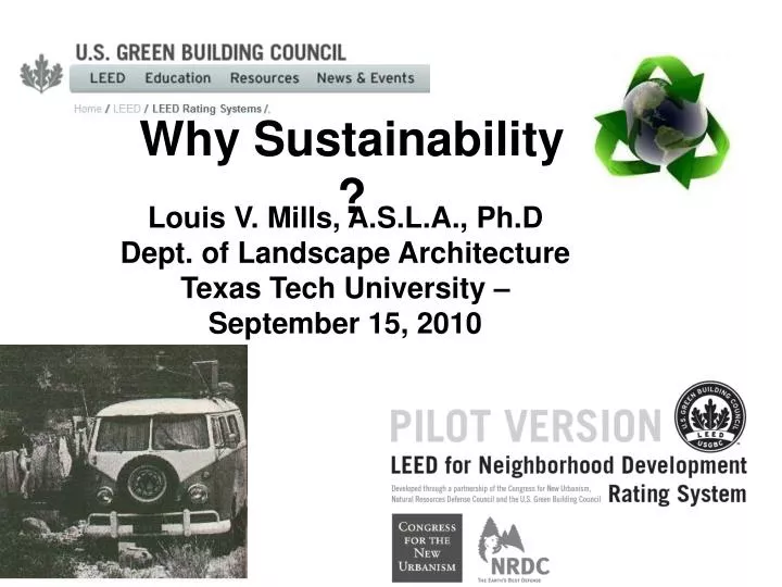 why sustainability