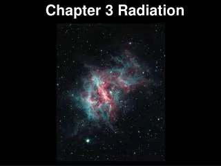 Chapter 3 Radiation