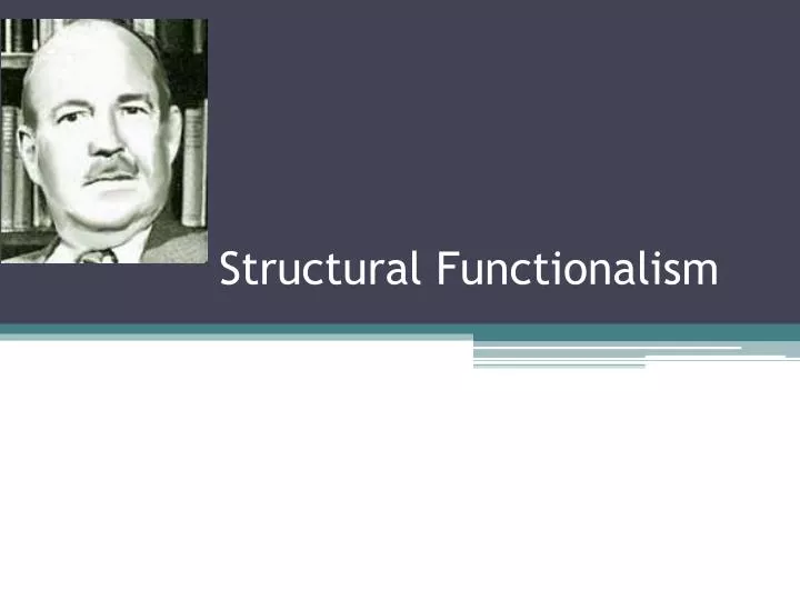 structural functionalism