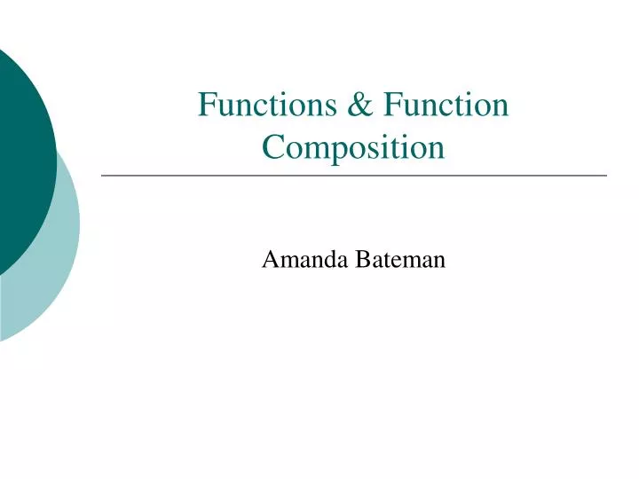 functions function composition