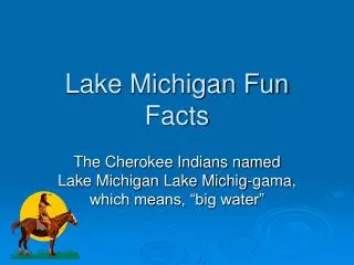 Lake Michigan Fun Facts