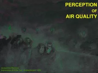 PERCEPTION OF AIR QUALITY