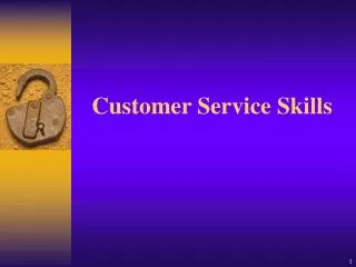 Customer Service Skills