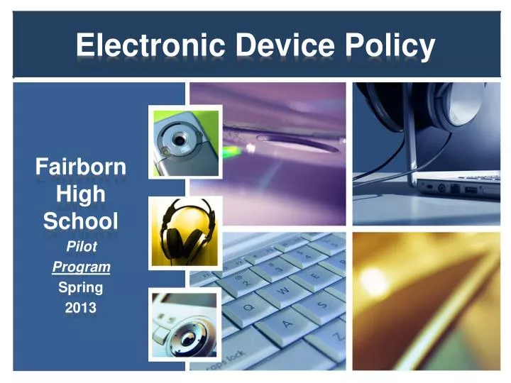 electronic device policy