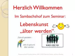 herzlich willkommen