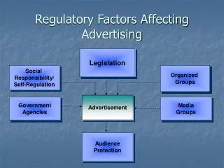 Regulatory Factors Affecting Advertising