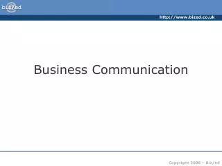 Business Communication