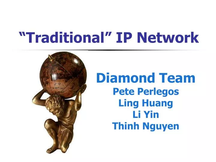 traditional ip network