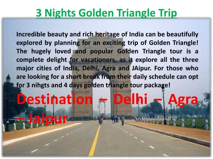 3 nights golden triangle trip