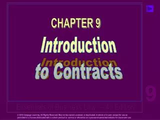 Introduction to Contracts