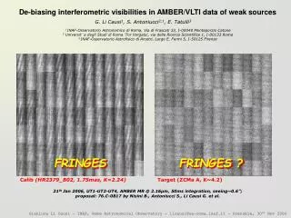 De-biasing interferometric visibilities in AMBER/VLTI data of weak sources