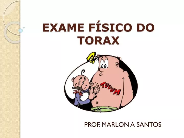 exame f sico do torax