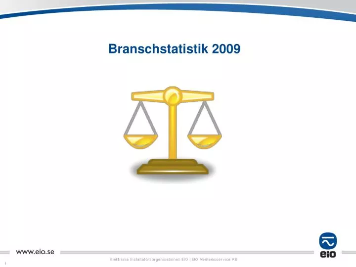 branschstatistik 2009