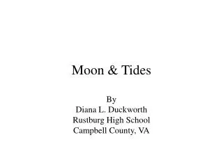 moon tides