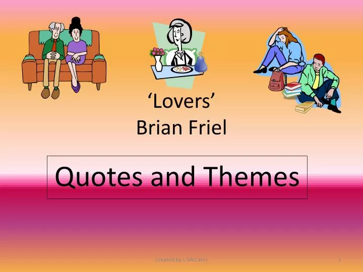 lovers brian friel