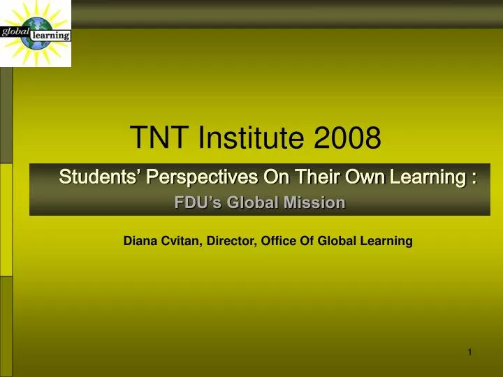 tnt institute 2008