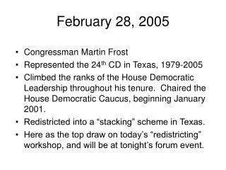 February 28, 2005