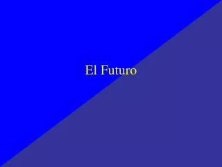 el futuro