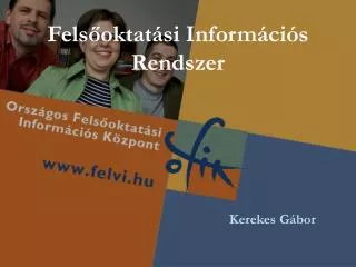 fels oktat si inform ci s rendszer