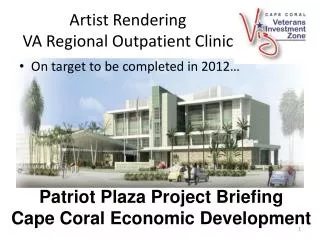Artist Rendering VA Regional Outpatient Clinic