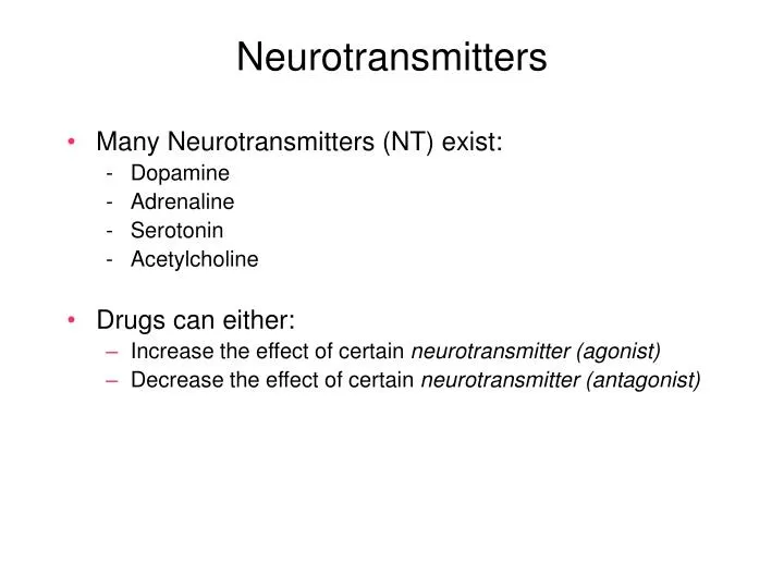 neurotransmitters