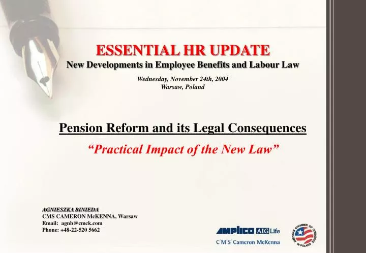 essential hr update new developments in employee benefits and labo u r law
